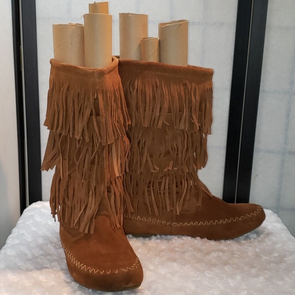 Mudd Shoes - Music Festival Fringe Moccasins